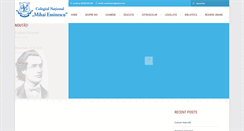 Desktop Screenshot of foto.cn-eminescu.ro