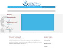 Tablet Screenshot of foto.cn-eminescu.ro